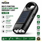 Multi-Function Solar & Hand Crank Emergency Light (TL-919S)
