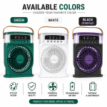 Rechargeable Mini Air Cooler Fan | Portable USB Cooling Fan - Image 2